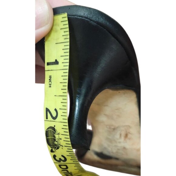 Manolo Blahnik Leather Lasercut Accents Mules Women's Size EU40| US 9.5 - Picture 13 of 15